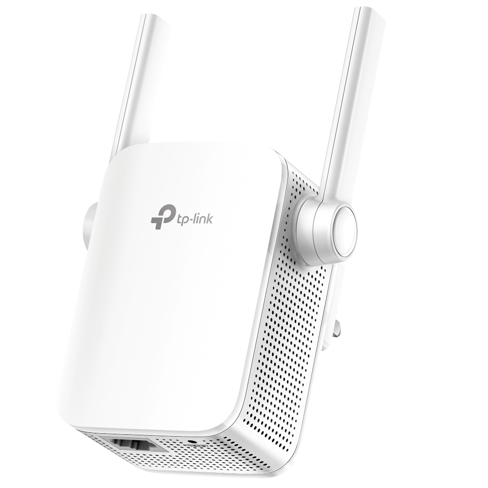 Bộ mở rộng sóng wifi TP-Link RE205 (Chuẩn N/ AC750Mbps/ 2 Ăng-ten ngoài/ 15 User) - Hàng chính hãng FPT phân phối