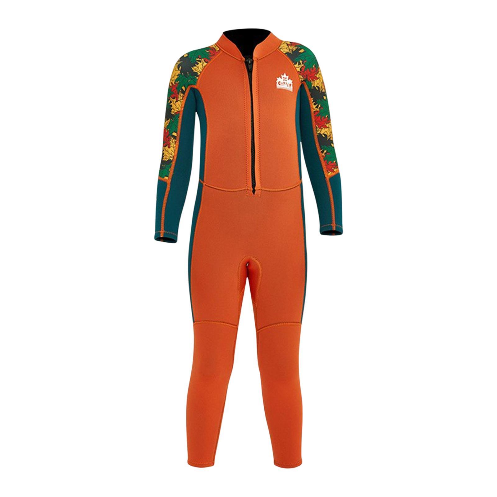 Kids Wetsuit Diving Swimsuits Swim Water Sports 2.5mm Neoprene Full suits