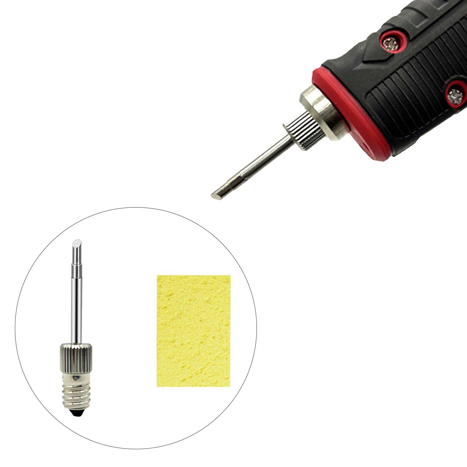 4x Soldering Tips Soldering Iron Head USB Soldering Head for E10 Interface