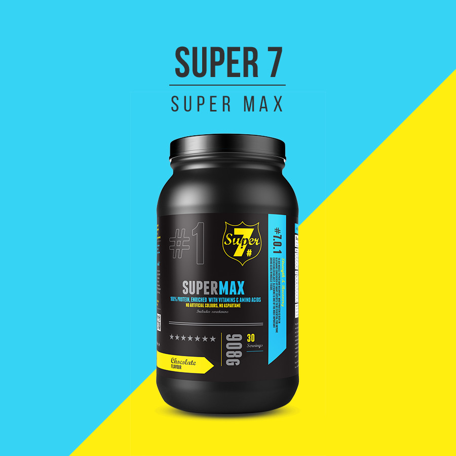 PROTEIN HỖN HỢP SUPER 7 – SUPER MAX (908Gram)