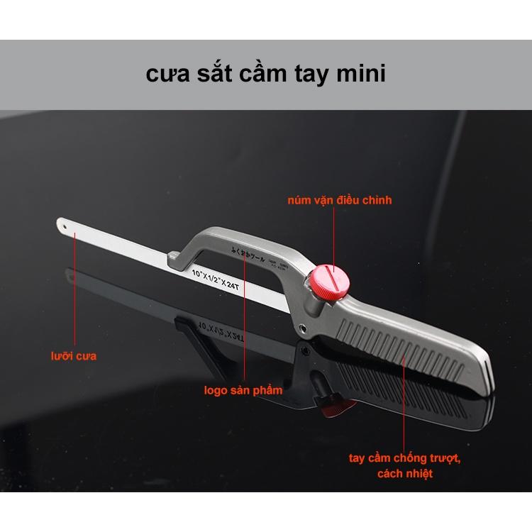 Cưa cầm tay đa năng cưa sắt, cưa gỗ, cưa ống nhựa, cưa xương có tay cầm chống trượt-K1773