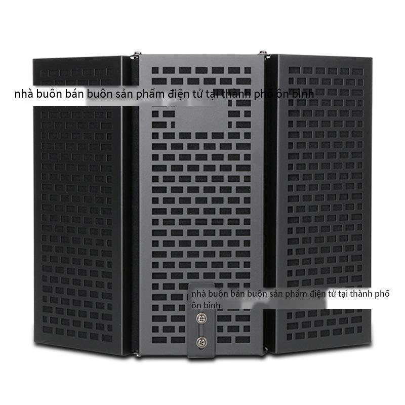 Phong cách mới nhất tấm chắn kim loại ba cửa phòng thu âm vỏ chống gió vỏ cách âm micro màn hình cách âm bảng giảm tiếng ồn lưới chống giật gân