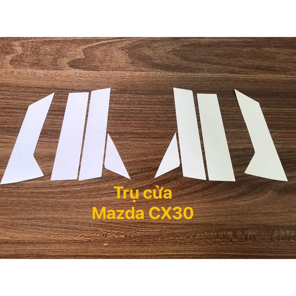 Phim PPF dán bảo vệ trụ cửa - chống xước, che mờ đi các vết xước , giữ nguyên độ bóng cho xe