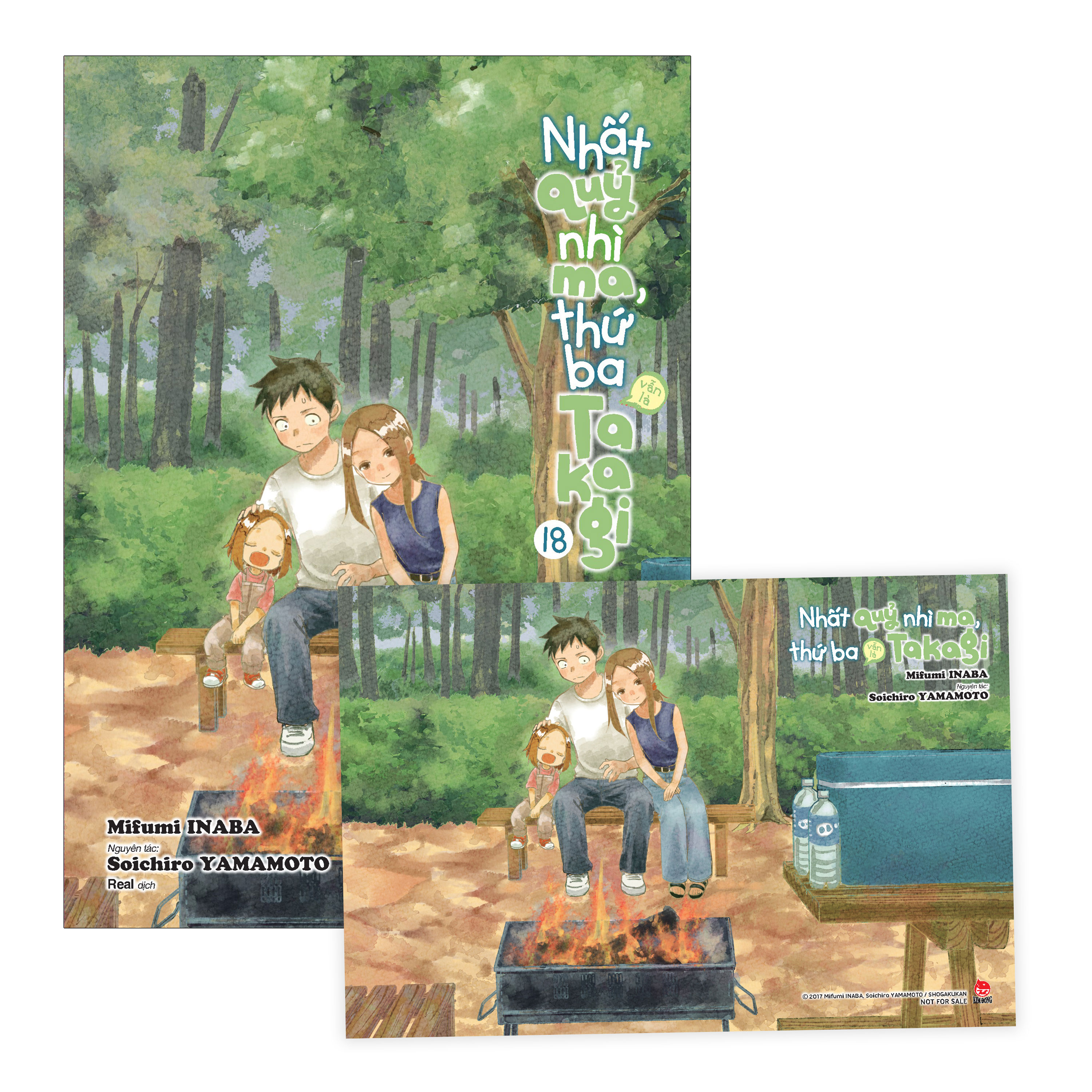 Nhất Quỷ Nhì Ma, Thứ Ba (Vẫn Là) Takagi Tập 18 [Tặng Kèm Postcard]