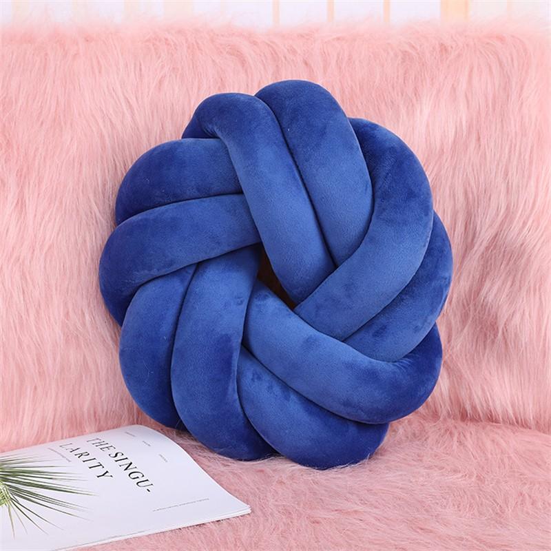 Bắc Âu Sáng Tạo Sang Trọng Handmade Knott Gối Cho Ghế Sofa Bộ Chăn Ga Gối Giường Đệm Tựa Lưng Gối Văn Phòng Trẻ Em Trang Trí Phòng Đệm