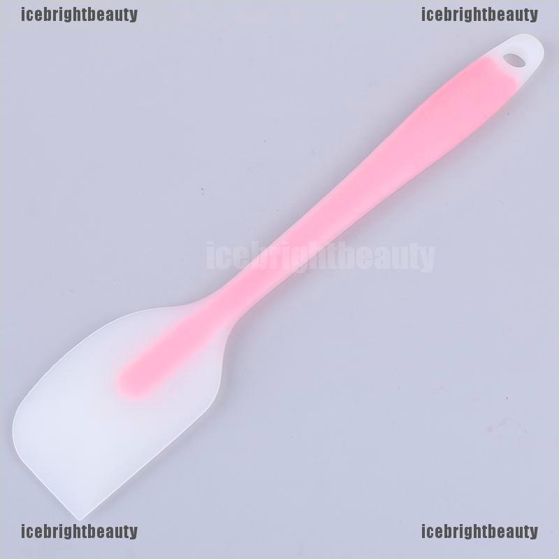 ICEB Heat Resistant Non-stick Silicone Spatula Spoon Cooking Kitchen Cake Scraper