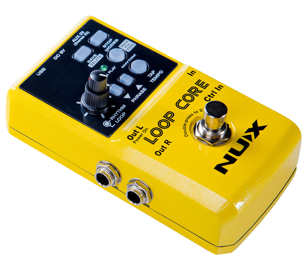 Phơ Guitar tạo vòng lặp Nux Loop Core Effect Pedal Kèm Pick (Bàn đạp Looper Fuzz - Thời gian ghi âm 6h)