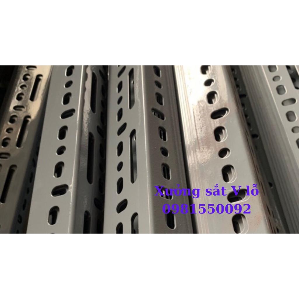 Sắt v 3*5cm,sắt v lỗ làm kệ,sắt v lỗ gái rẻ,sắt v