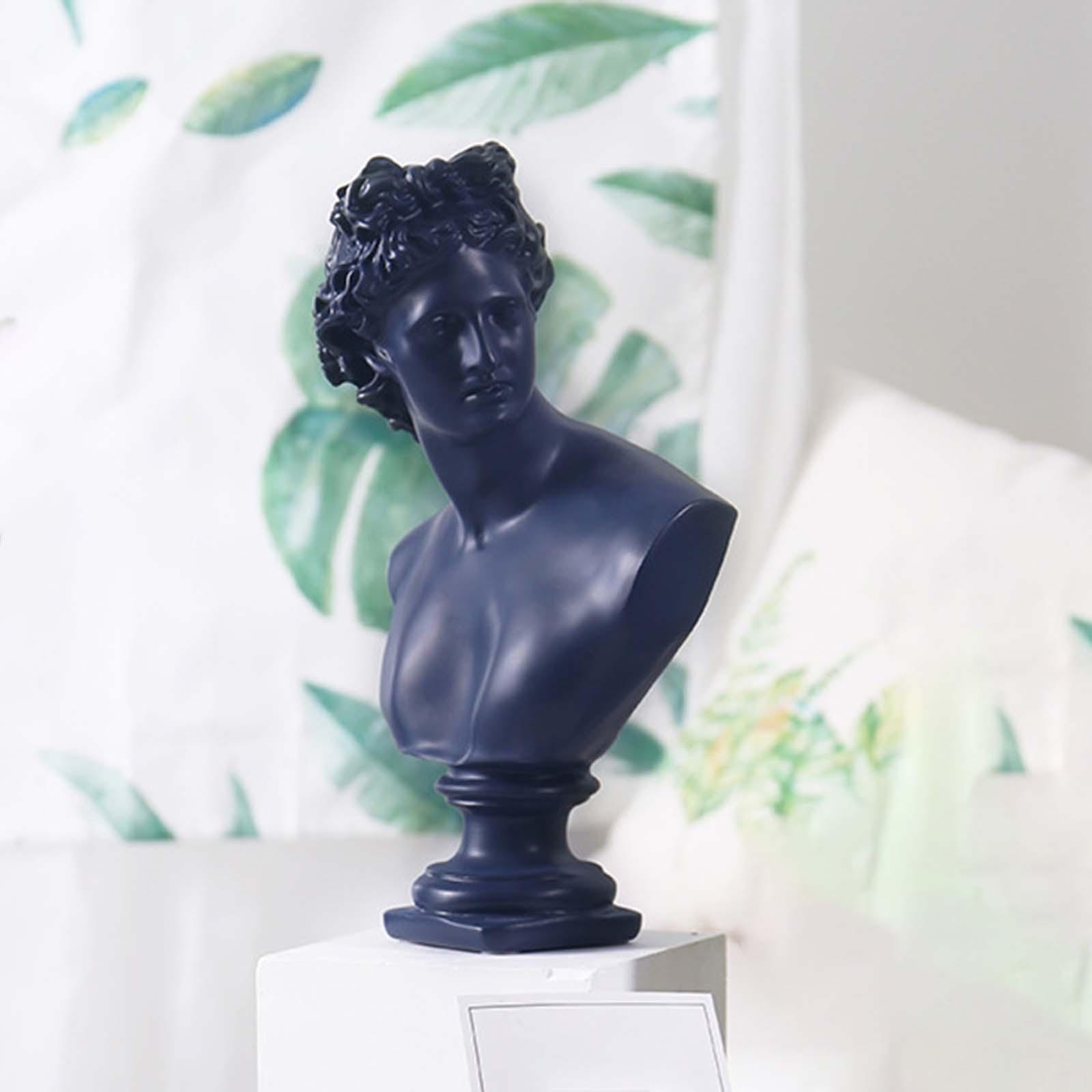 Desktop Goddess Sculpture Sketch Model Figurine Statue Shelf White