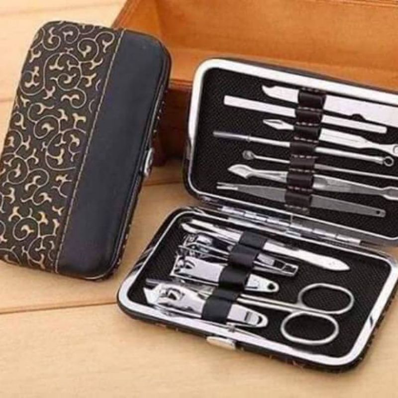 Bộ dụng cụ làm móng 12 món ,inox đa năng và tiện dụng có hộp đựng xịn xò ,nhỏ gọn dễ mang theo mọi nơi