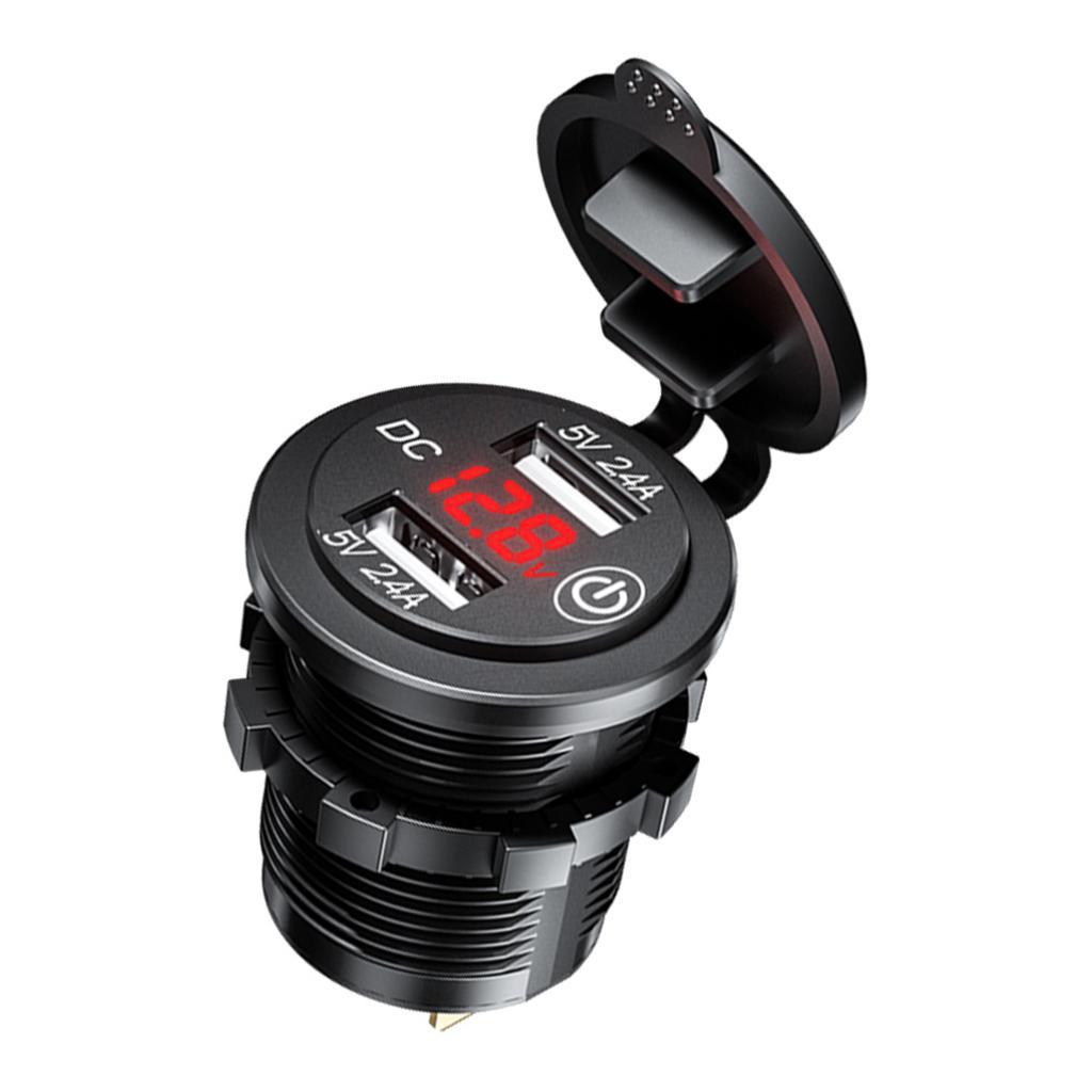 Car Waterproof Charger Dual USB .0