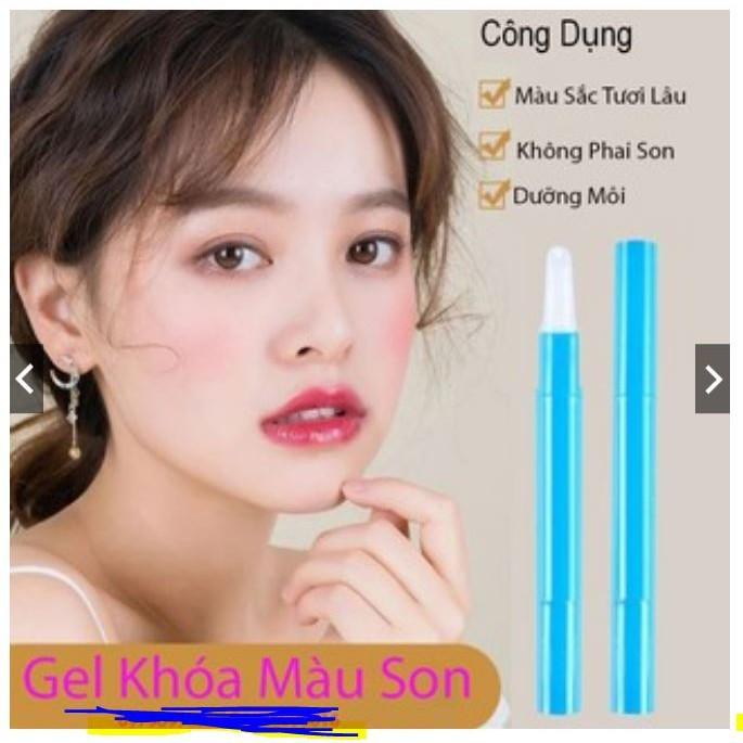 Gel khóa màu son môi giúp giữ màu son bền màu không trôi không lem gel giữ son HATOLA