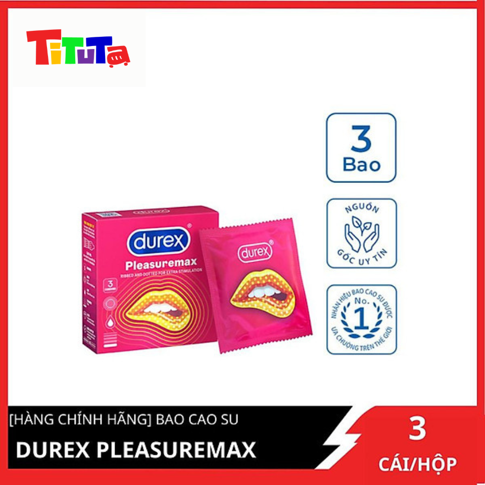 Bao cao su Durex Siêu mỏng Fetherlite Hộp 3 cái