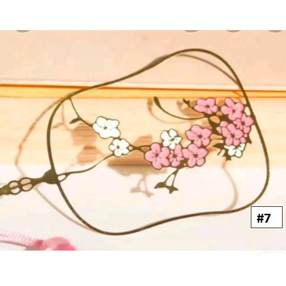 Bookmark chặn sách kim phiến