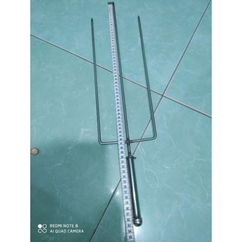 Xiên 3 nướng gà,vịt bằng inox