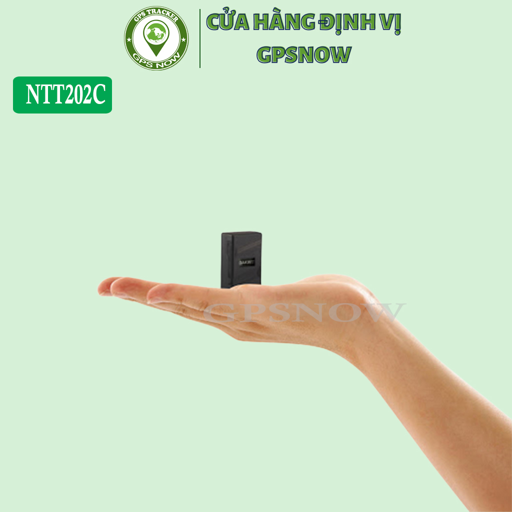 Định vị gps không dây NTT202C 1500 mAh ưu đãi kèm sim 4G Mobifone