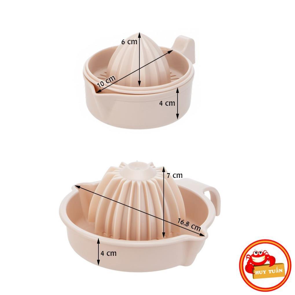 Bộ vắt cam chanh bằng nhựa nguyên sinh kháng khuẩn cỡ lớn