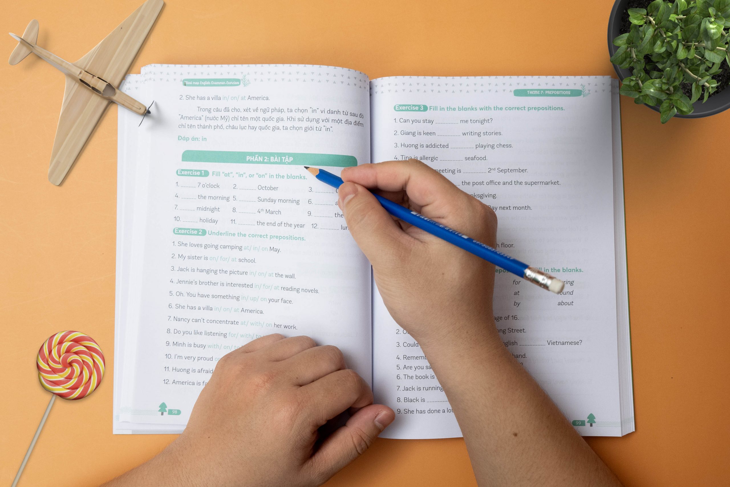 Mind Map English Grammar Practice Exercises – Bài Tập Thực Hành Ngữ Pháp Tiếng Anh Bằng Sơ Đồ Tư Duy