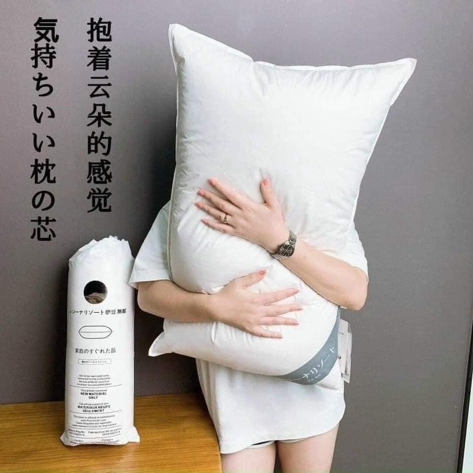 Gối lông vũ xuất Nhật