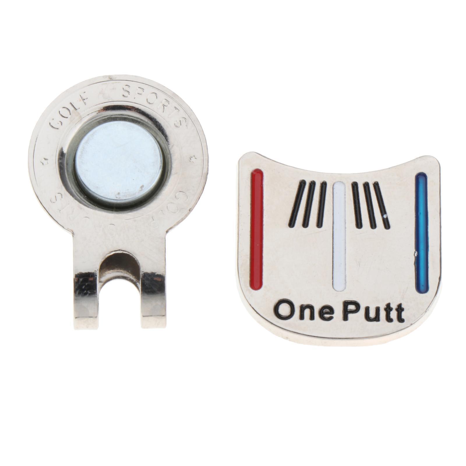 Pack Golf Hat Clip  Marker Putt Alignment Tool Marker Colorful