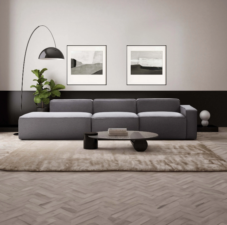 Sofa băng tựa liền hiện đại JNSL16 Juno Sofa KT Ngang 320cm x Cao 65cm x Sâu 85cm
