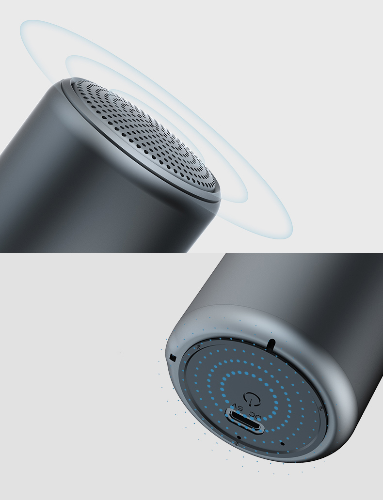 Loa Bluetooth Không Dây Mini Little Fun Wireless Speaker TWS V5.0 Ngoài Trời - Hàng Chính Hãng