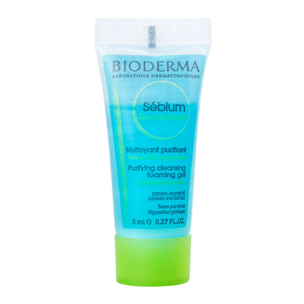 Gel Rửa Mặt Dành Cho Da Dầu Bioderma Sebium Gel Moussant (8ml)