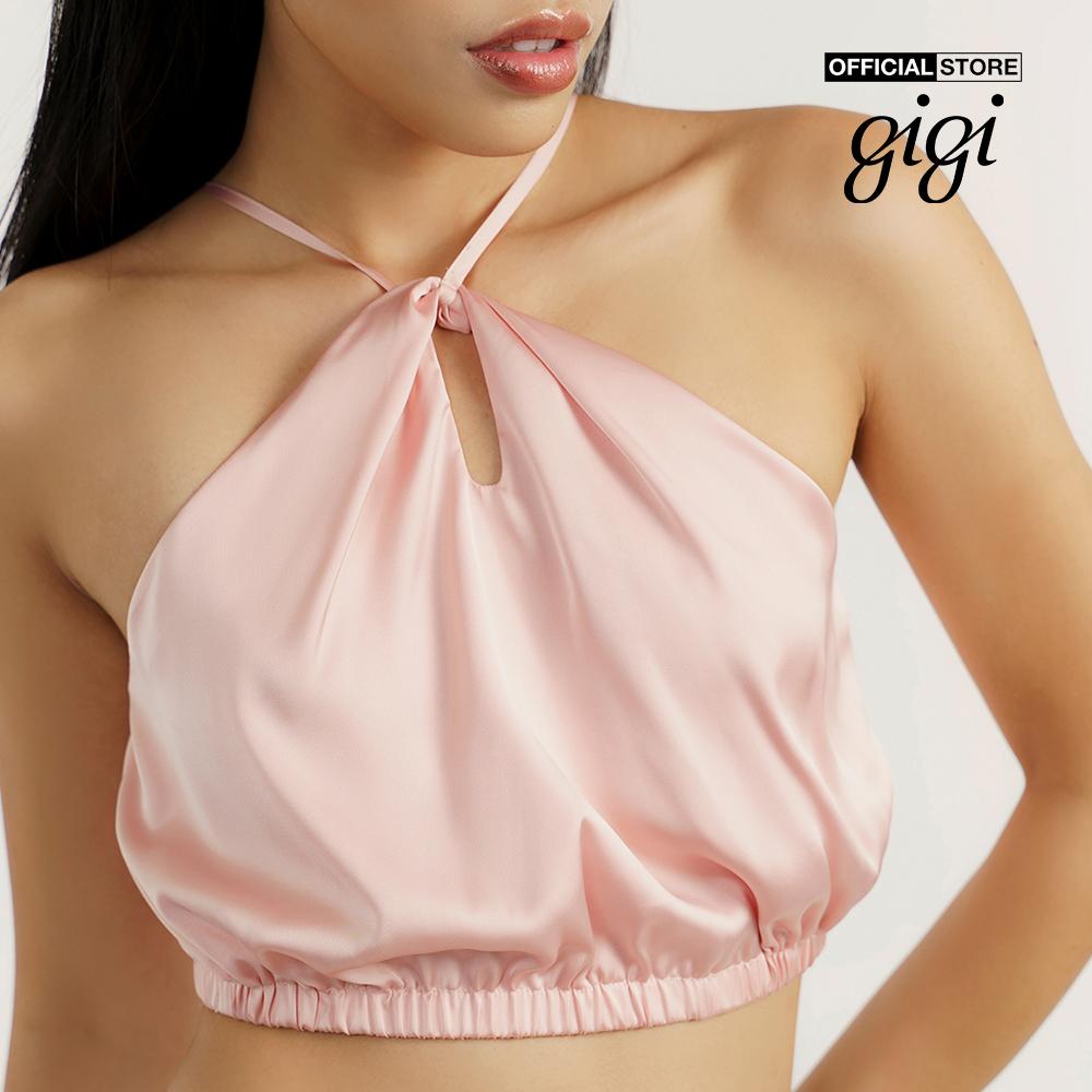 GIGI - Áo croptop nữ cổ yếm hiện đại G1201T221249