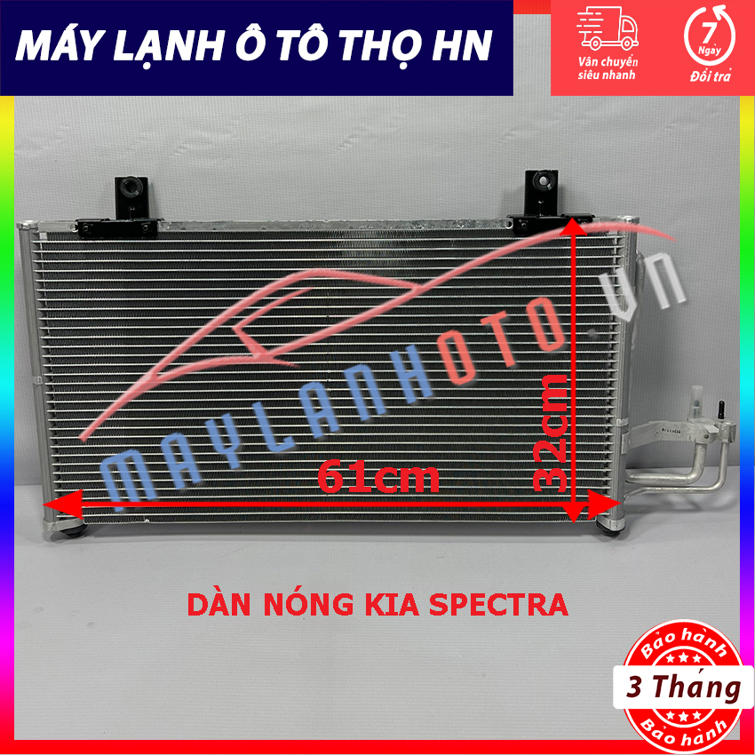 Dàn nóng Kia Spectra hàng xịn Hàn Quốc