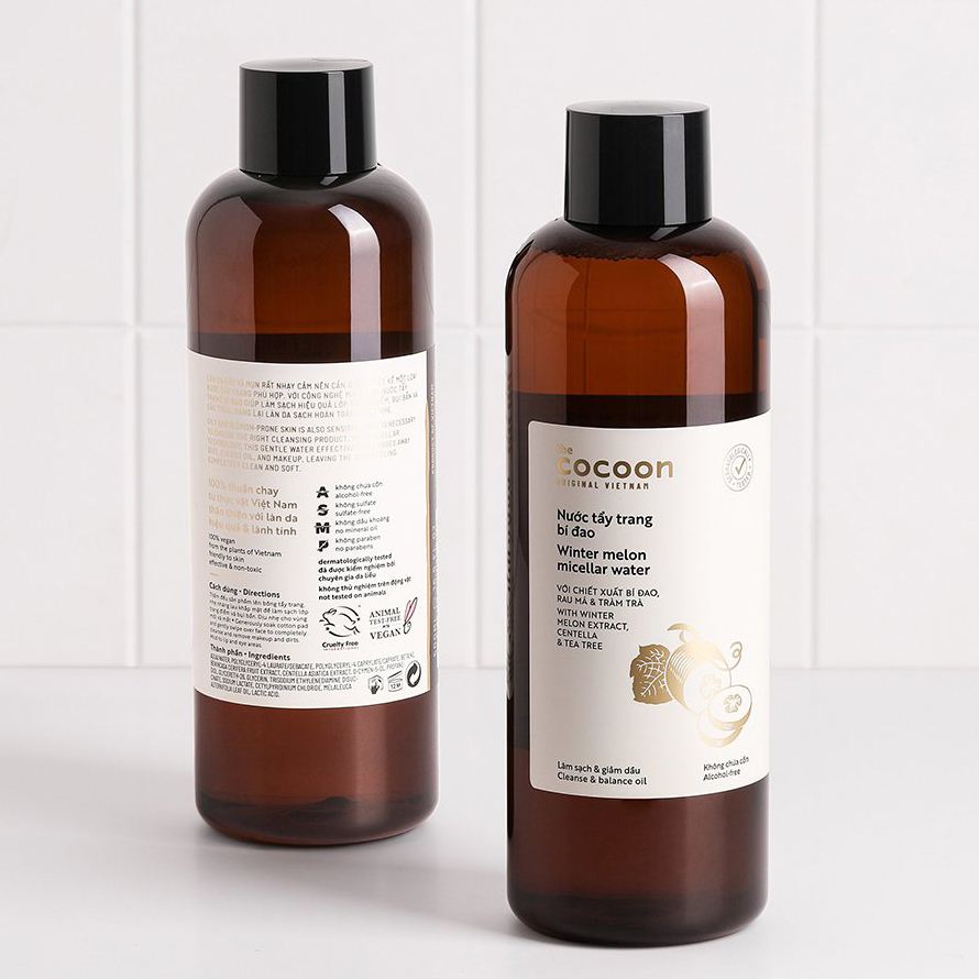 Nước Tẩy Trang Bí Đao Cocoon 500ml