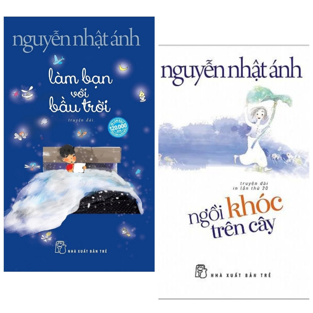 Combo Sách Đặc Biệt: Làm Bạn Với Bầu Trời Và Ngồi Khóc Trên Cây