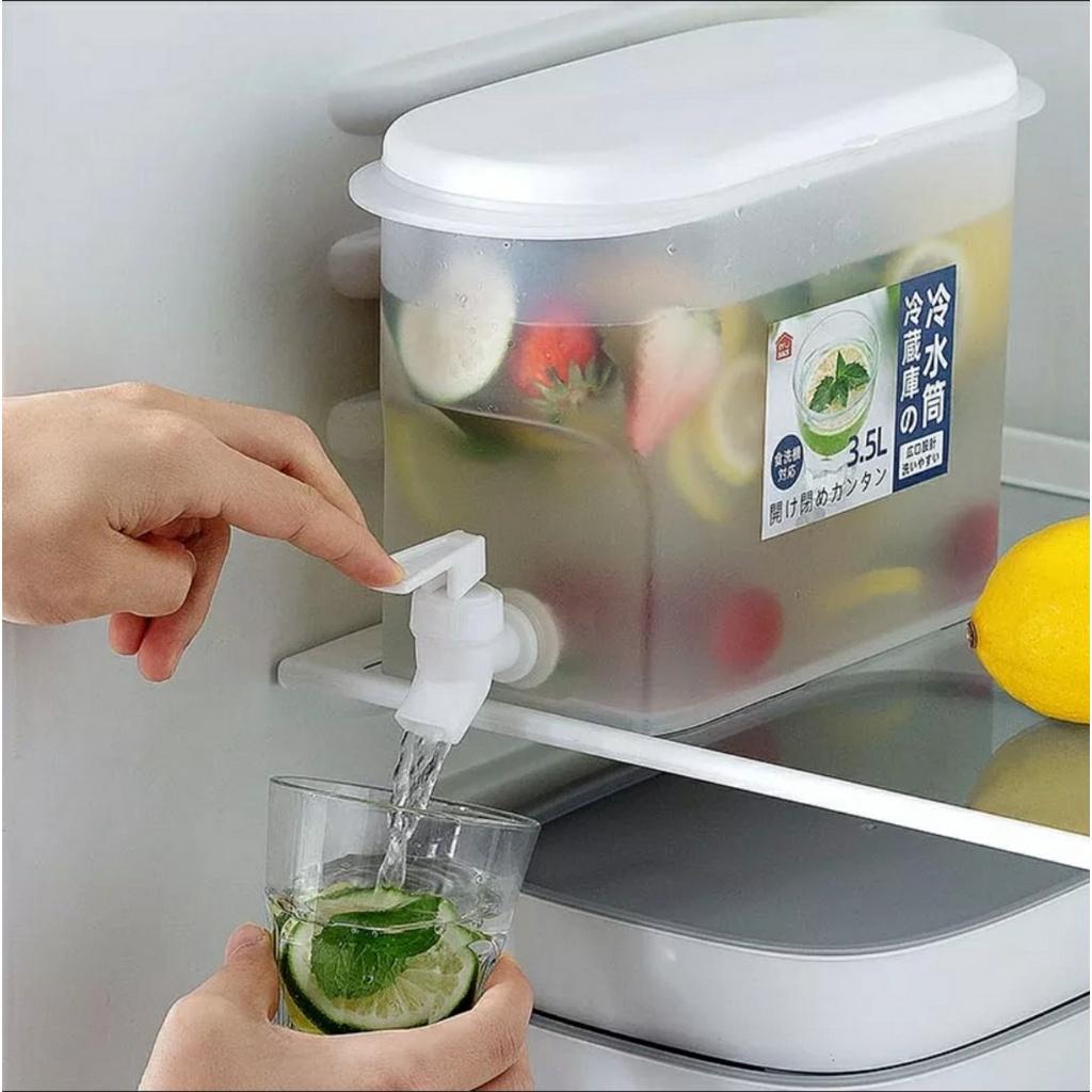 Bình Đựng Nước 3,5L Để Tủ Lạnh Có Vòi Siêu Tiện Dụng.