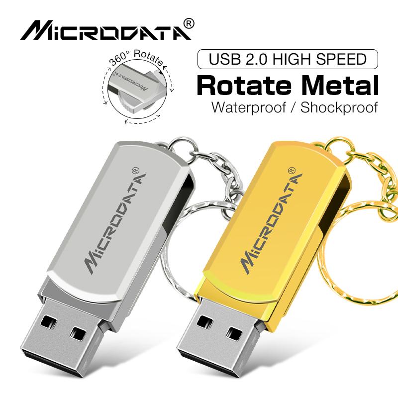 Ổ đĩa flash USB 64GB kim loại Pendrive 4GB tốc độ cao USB Stick 32GB Pen Drive 16GB USB flash