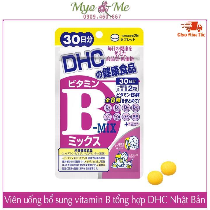 Viên uống Vitamin B tổng hợp DHC Vitamin B Mix Nhật Bản