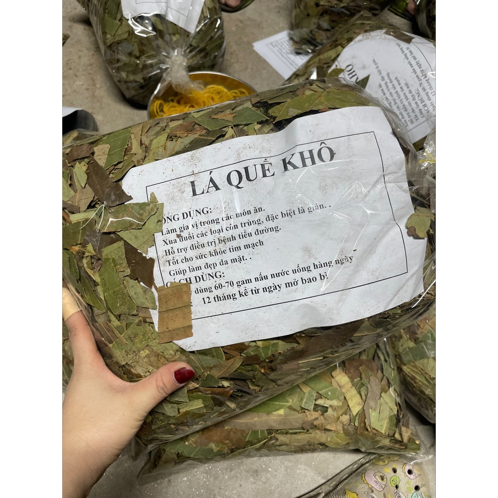 Lá quế khô nguyên chất 1kg