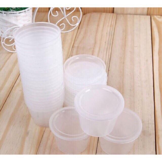 50 Cốc nhựa làm Caramen