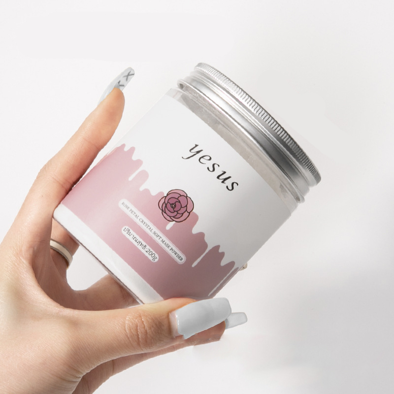 Bột mặt nạ hoa hồng trắng da giảm nám Yesus Rose Mask Powder Thái Lan 200g
