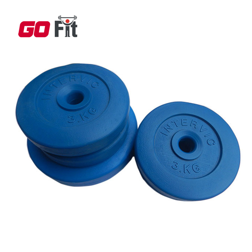 Tạ bánh nhựa đã nhồi 3kg , 5kg , 7kg, 10kg tập GYM tại nhà