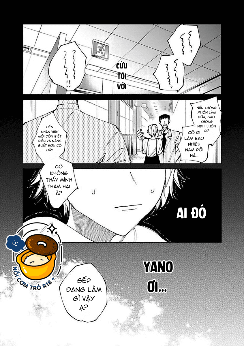 hậu bối yandere muốn cứu vớt ''nô lệ của tư bản'' chapter 3.2 9