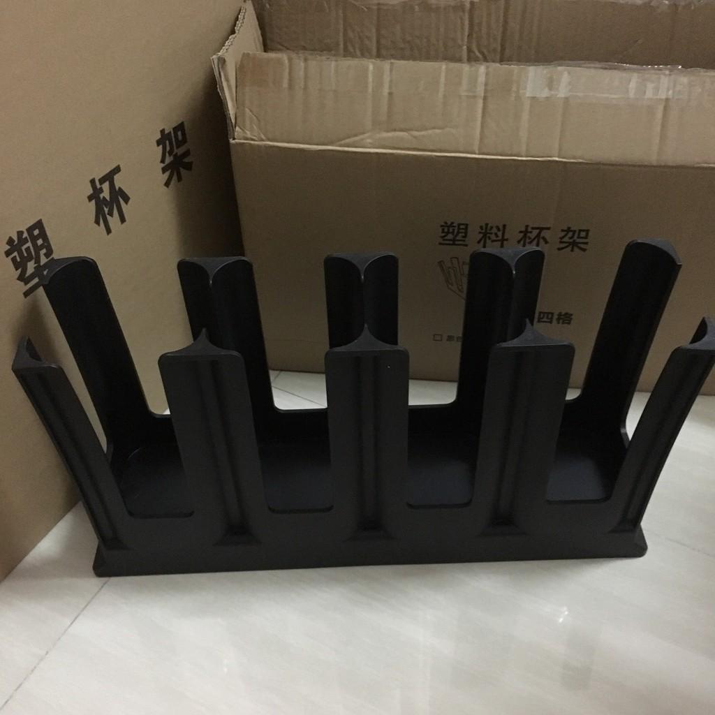 KỆ ĐỰNG LY TRÀ SỮA 4 NGĂN