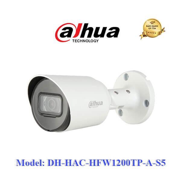 Camera HDCVI 2MP DAHUA DH-HAC-HFW1200TP-A-S5 tích hợp mic - HÀNG CHÍNH HÃNG