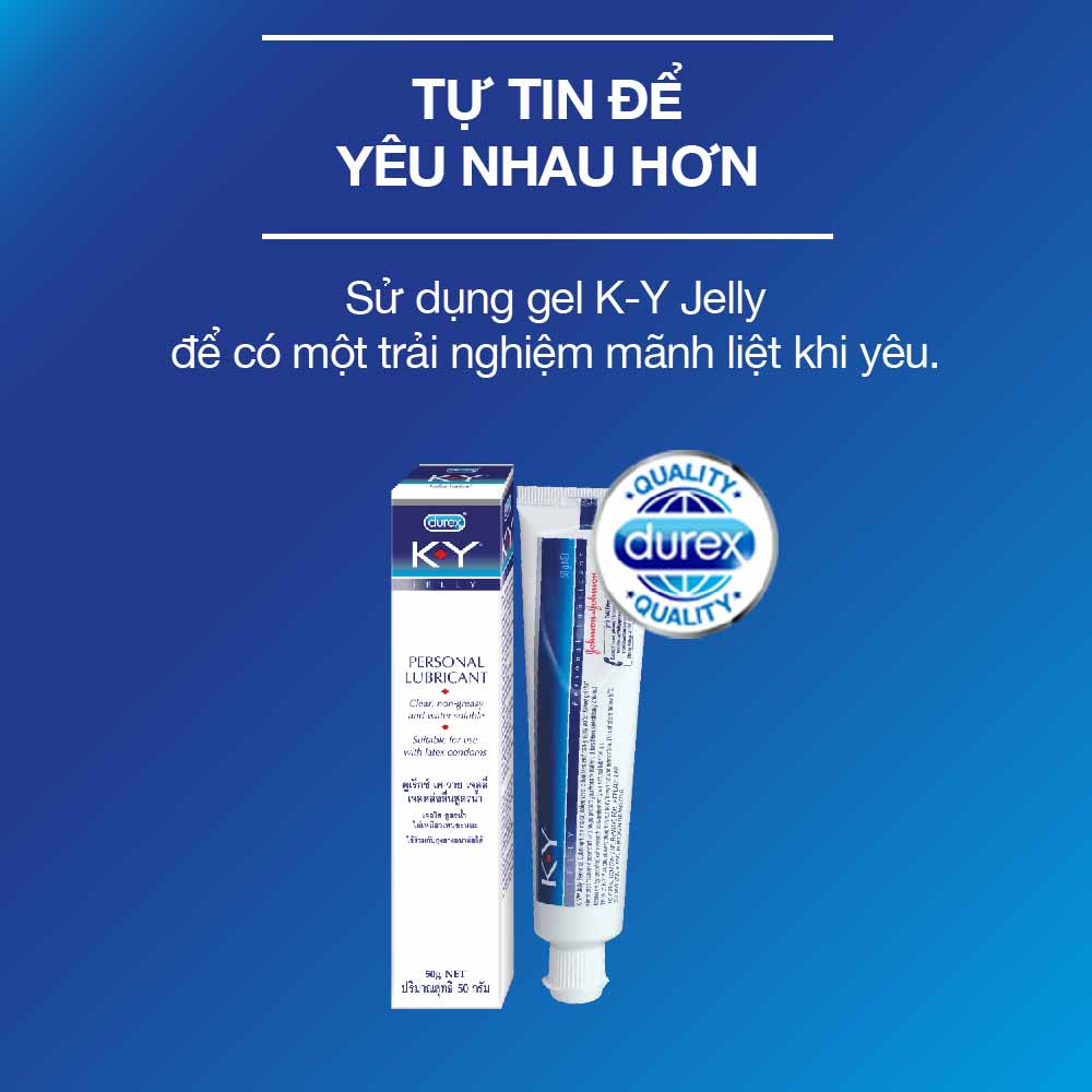 Gel bôi trơn Durex K-Y Jelly 50g - KY Jelly