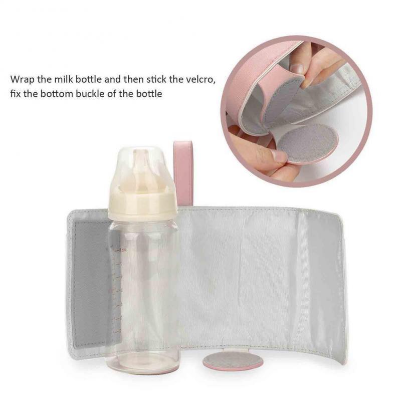 Sữa Bình Bình Nóng Lạnh Cho Bé Túi Làm Lạnh Thông Minh USB Du Lịch Sữa Thực Phẩm Làm Nóng Bình Giữ Nhiệt Di Động Túi Đựng Bình Sữa