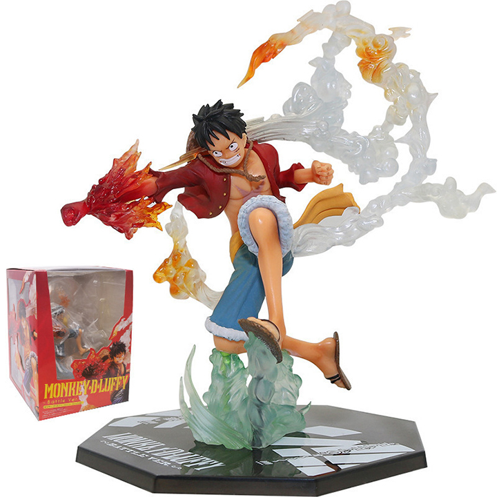 Mô Hình One Piece Luffy Hỏa Quyền. Đồ Chơi Mô Hình. Sản phẩm đồ chơi cao cấp bày Taplo ô tô, tủ sách. Decor trang trí phòng khách, bàn làm việc…Làm quà tặng cho trẻ em cũng cực kỳ dễ thương.