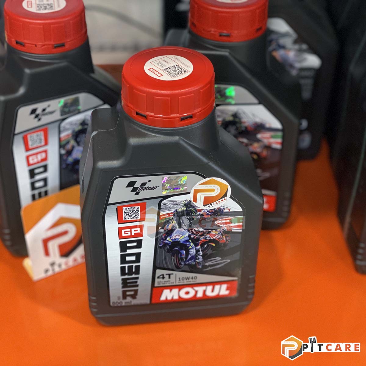 Nhớt Xe Máy Motul GP Power 10W40 API SL JASO MA2 Chai 800ml Chính Hãng