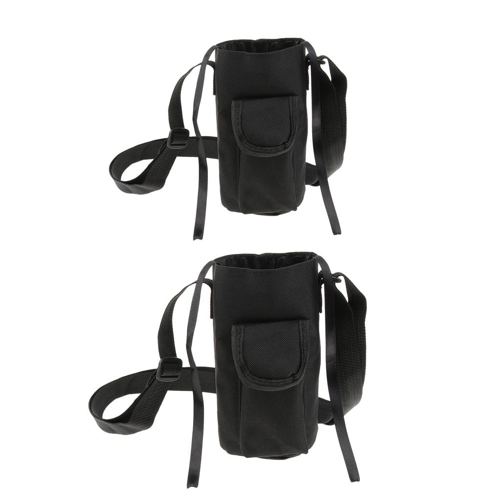 Waterproof Water Bottle Holder Carrier Bag Pouch Sleeve with Pocket