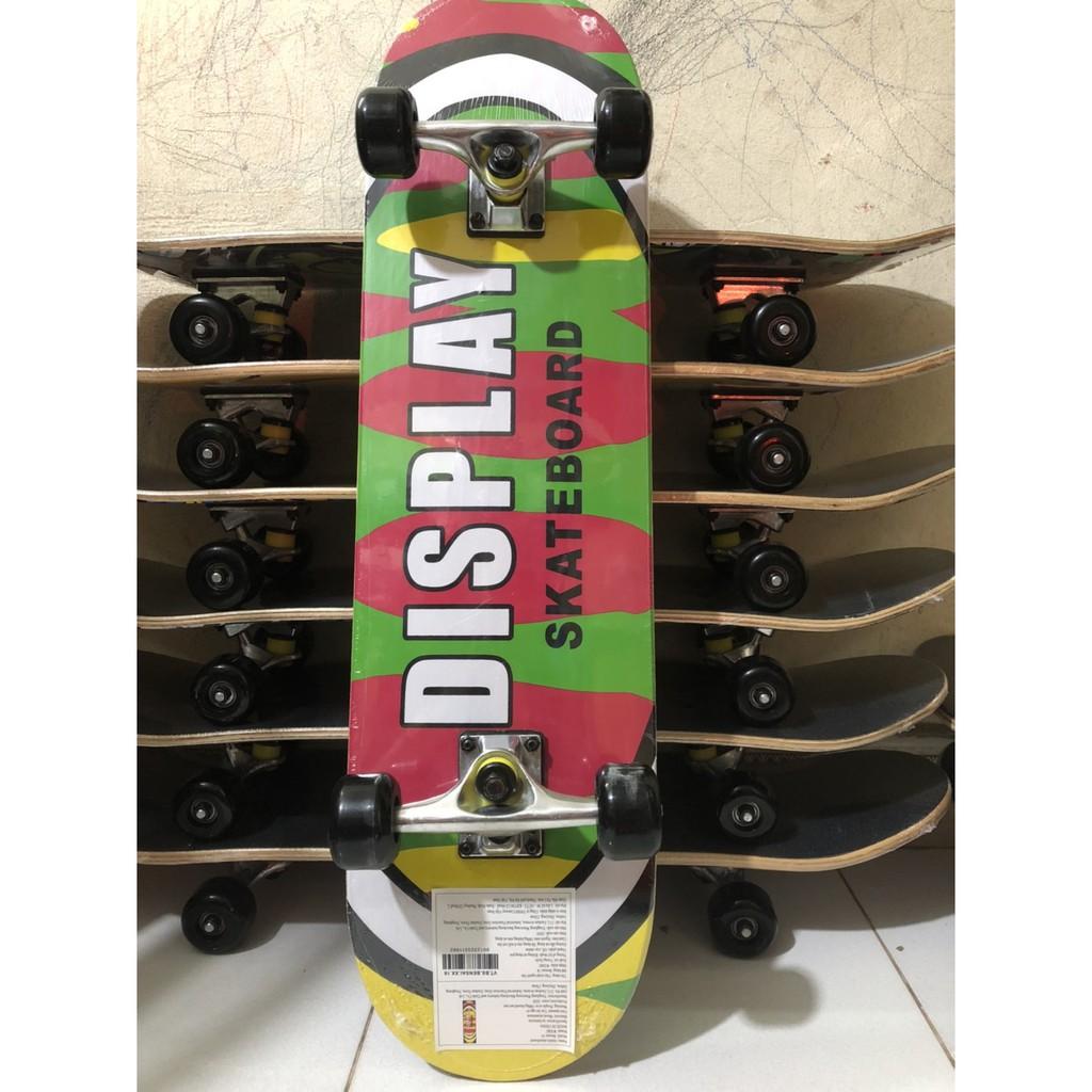 Ván trượt Skateboard Bensai 16 chịu lực lên đến 100kg MẶT NHÁM ĐEN ĐẲNG CẤP