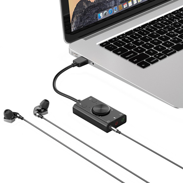 Sound card SC2 gắn cổng USB