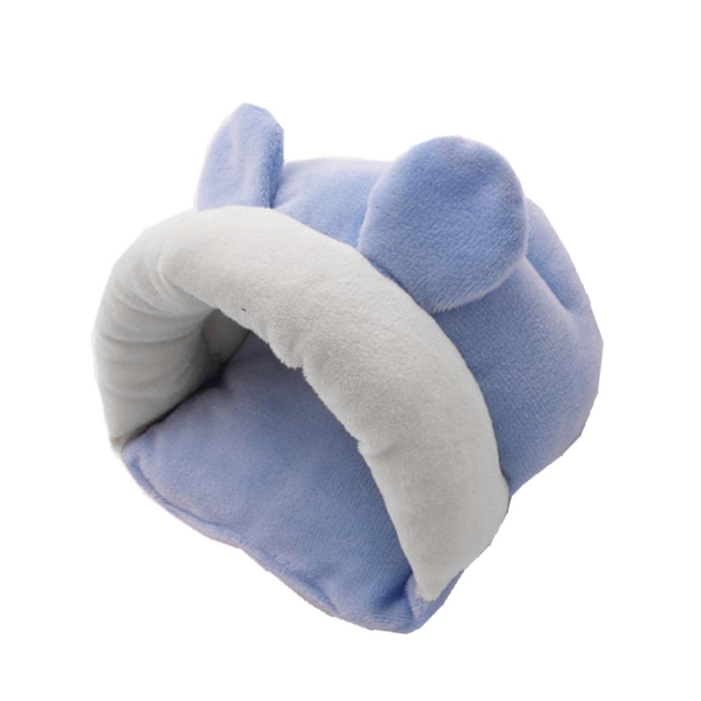 Small Pet Mouse Hamster Squirrel Sleeping Bag Cotton Winter Warm House Nest Pink