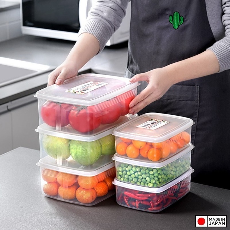 Hộp đựng thực phẩm Pack W 1.3L - Hàng Nội Địa Nhật Bản